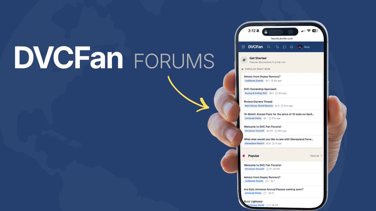 DVC Fan Forums Are Here: A New Home for Our Community